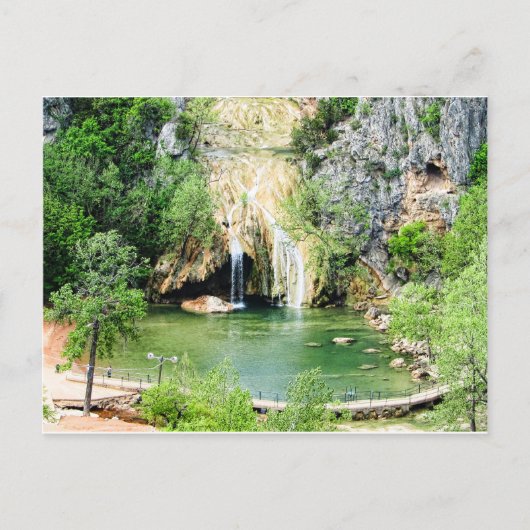 Carte Postale Turner Falls, OKlahoma en HDR. (Devant)