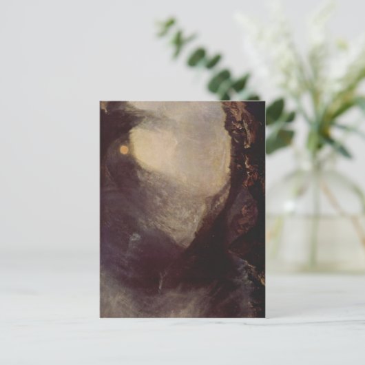 Carte Postale Turner, Joseph Mallord William Schneesturm : Hanni (Debout devant)