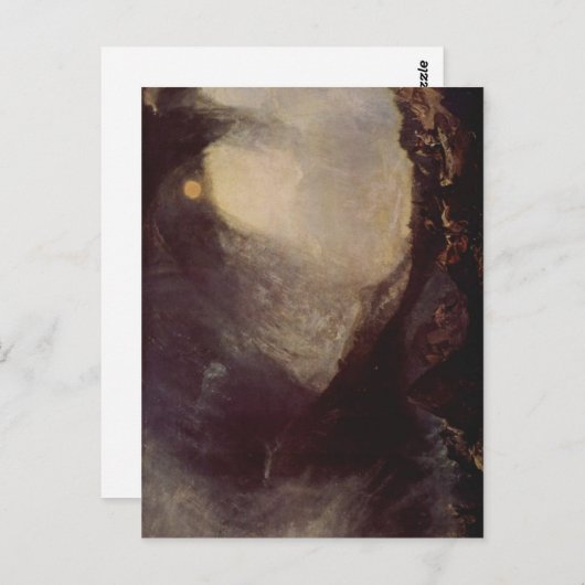 Carte Postale Turner, Joseph Mallord William Schneesturm : Hanni (Devant / Derrière)