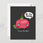 Carte Postale Turnip the Beet T-Shirt (Devant / Derrière)