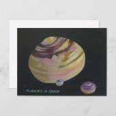 Carte Postale Turnips dans l'espace (Devant / Derrière)