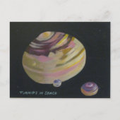 Carte Postale Turnips dans l'espace (Devant)