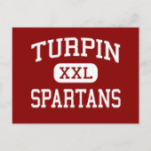 Carte Postale Turpin - Spartans - Lycée - Cincinnati Ohio (Devant)