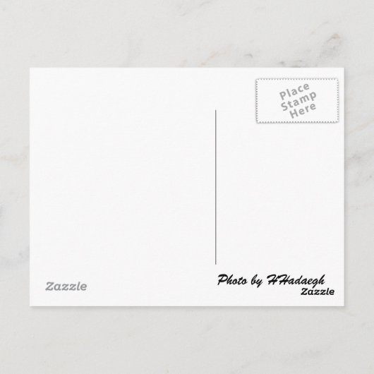 Carte postale turque 1 (Dos)