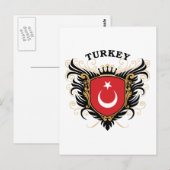 Carte Postale Turquie (Devant / Derrière)