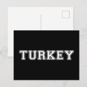 Carte Postale Turquie (Devant / Derrière)
