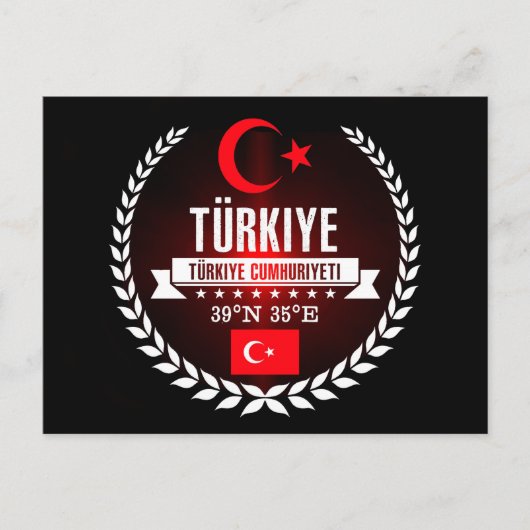 Carte Postale Turquie (Devant)