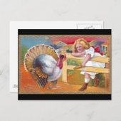 Carte Postale Turquie affamée (Devant / Derrière)