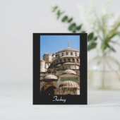 Carte Postale turquie de la mosquée bleue (Debout devant)