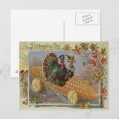 Carte Postale Turquie Deux Corn Car Chute Leçons (Devant / Derrière)