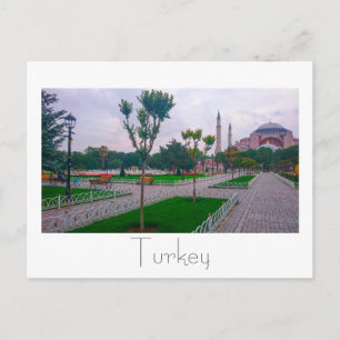 Carte Postale Turquie Istanbul City Architecture Sainte-Sophie
