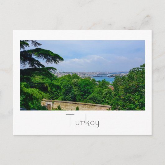 Carte Postale Turquie Istanbul Cityscape Le Bosphore (Devant)