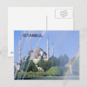 Carte Postale Turquie Istanbul Mosquée Bleue (St.K. (Devant / Derrière)