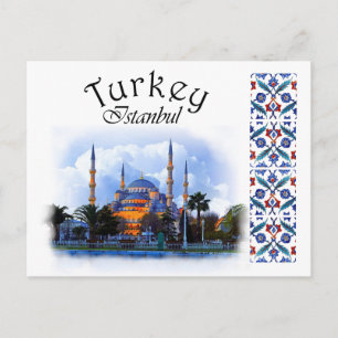 Carte Postale Turquie - Mosquée Bleue