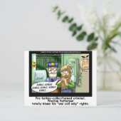 Carte Postale Turquie Prison Appelez Uniquement Drôle Tee - shir (Debout devant)