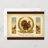 Carte postale Turquie Thankesgiving vintage (Devant / Derrière)
