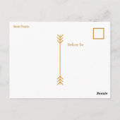 Carte Postale Turquoise and Gold Dragon | Keeping in Touch (Dos)