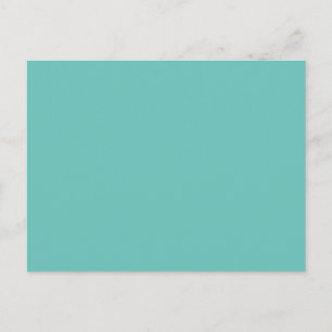 Carte postale turquoise   Conception de souvenir d