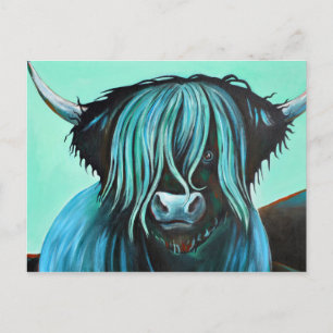 Carte Postale Turquoise Coo, comment ça va ?