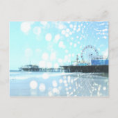 Carte Postale Turquoise Père Noël Monica Pier Spiderweb (Devant)