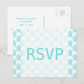 Carte Postale Turquoise Tribal Arrows Response (Devant / Derrière)