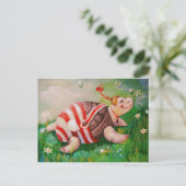 CARTE POSTALE TURTLE FUNNY (Debout devant)