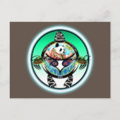 Carte Postale Turtle Panda (Devant)