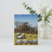 Carte Postale Turtle Rugby (Debout devant)