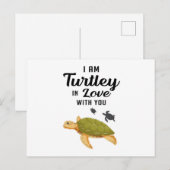 Carte Postale Turtle Sea Turtles (Devant / Derrière)