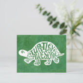 Carte postale Turtley (Debout devant)