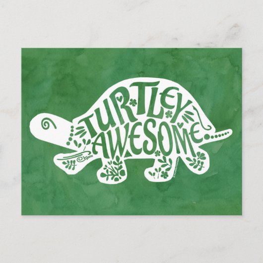 Carte postale Turtley (Devant)