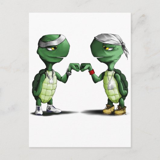Carte Postale Turttles (Devant)