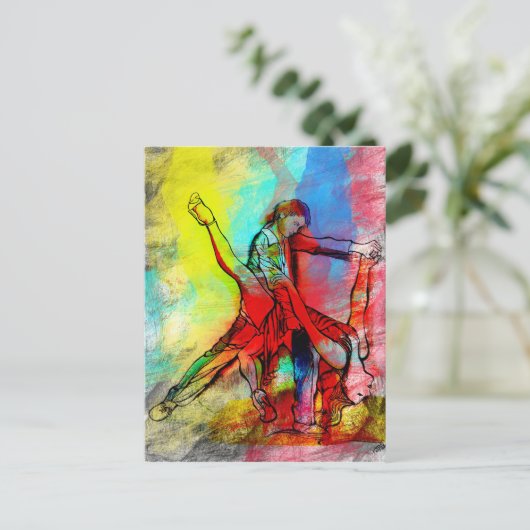 Carte Postale Tus Labios de Ruby - Tango (Debout devant)