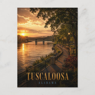 Carte Postale Tuscaloosa Alabama Black Warrior Riverwalk REALMS