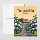 Carte Postale Tuscumbia États-Unis (Devant / Derrière)