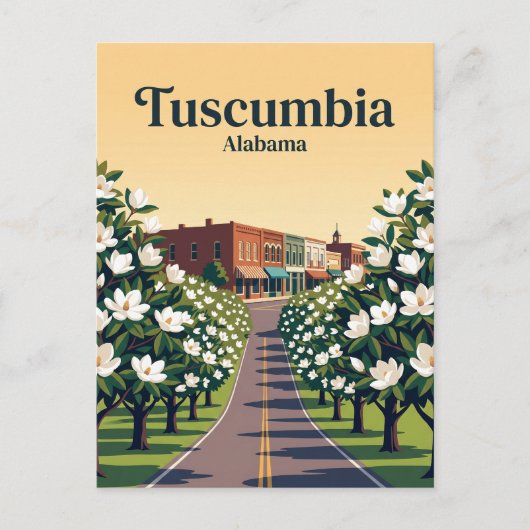 Carte Postale Tuscumbia États-Unis (Devant)