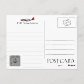 CARTE POSTALE TUSKEGEE AIRMEN P-51C MUSTANG PILOTS (Dos)