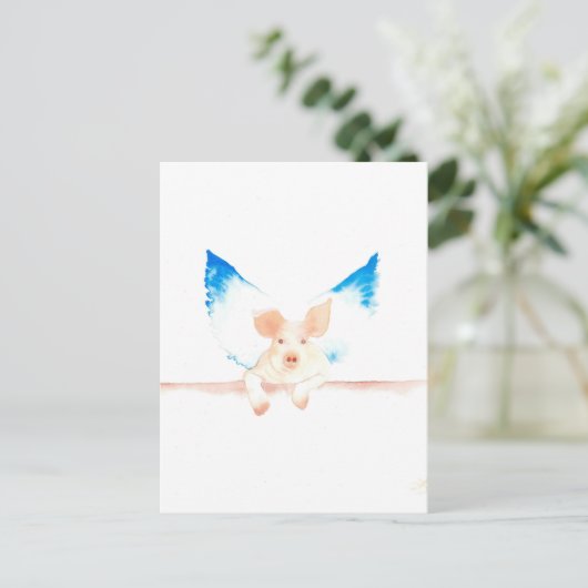 Carte Postale Tuteur improbable (Debout devant)