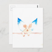 Carte Postale Tuteur improbable (Devant / Derrière)