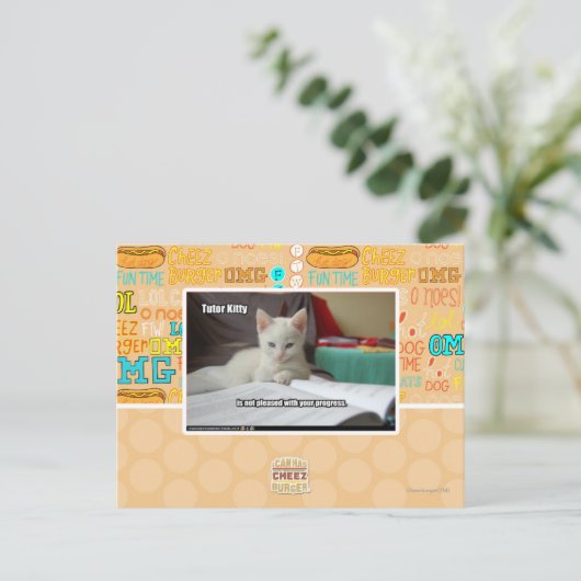 Carte Postale Tutor Kitty (Debout devant)