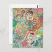 Carte Postale Tuttle et ses amis en voyage*** (Devant / Derrière)