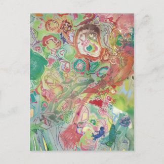 Carte Postale Tuttle et ses amis en voyage***