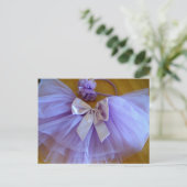 carte postale tutu CUTE (Debout devant)