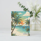 Carte Postale Tuvalu (Debout devant)