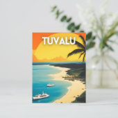 Carte Postale Tuvalu (Debout devant)