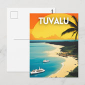 Carte Postale Tuvalu (Devant / Derrière)
