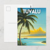Carte Postale Tuvalu Travel (Devant / Derrière)