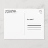 Carte Postale Tuxedo Cravate Serez-Vous Mon Groomsman Black (Dos)