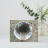 Carte Postale Tuyau de drainage (Debout devant)