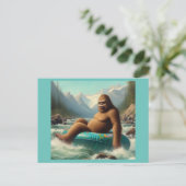 Carte Postale Tuyauterie Bigfoot (Debout devant)